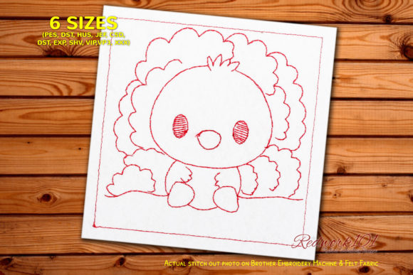Cute Baby Chick Machine Embroidery Review