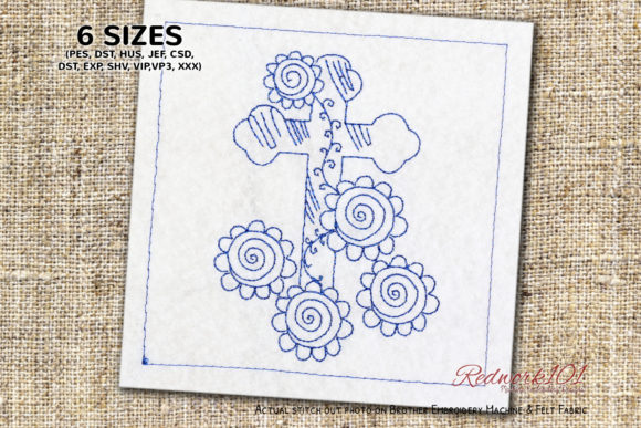 Easter Cross with Flower Lineart: A Designer’s Review
