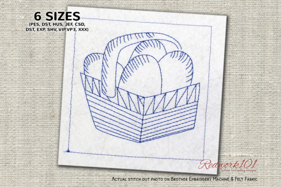 Easter Eggs Basket Bluework: A Pro Design Review