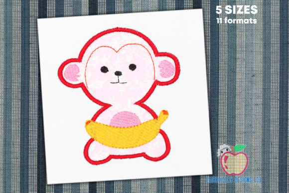 Monkey with Banana Applique: A Designer’s Review