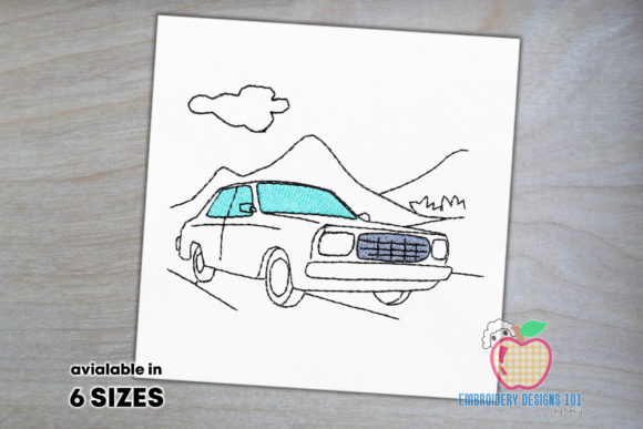 Review: Car Parked on Road Sketch for Craft Fairs