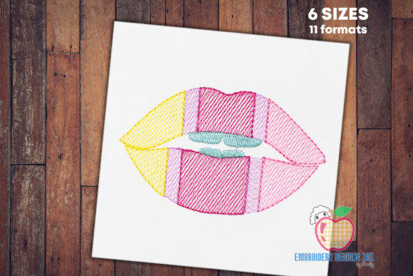 Reviewing Colored Lips Quick Stitch for Boutique Apparel