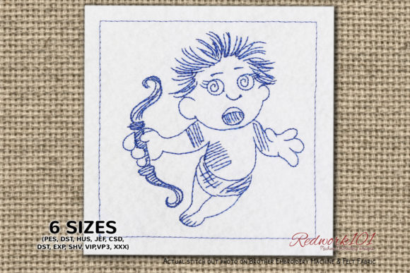 Reviewing Love Cupid Angel Bluework for Handmade Gifts