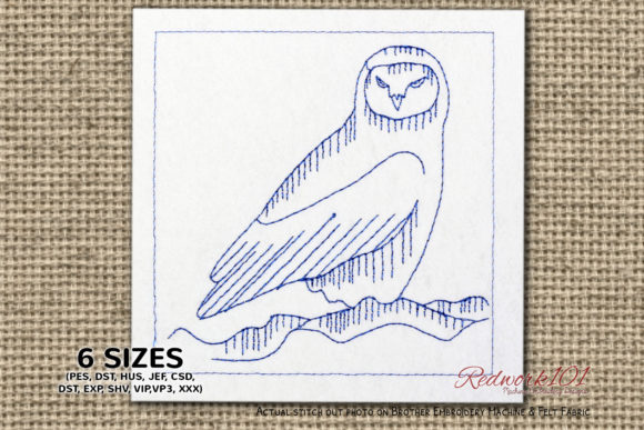 Reviewing Snowy Owl Sitting on the Snow Redwork