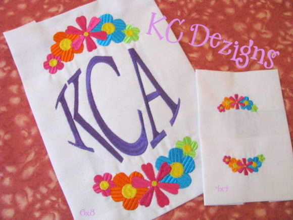 Reviewing the Flower Frame Monogram Design